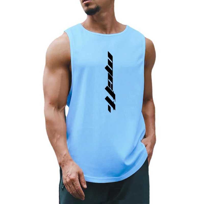 Muscle mens gym clothing mens fitness vest top-level fitness vest mesh fitness shirt mens sports basketball shirt X250324