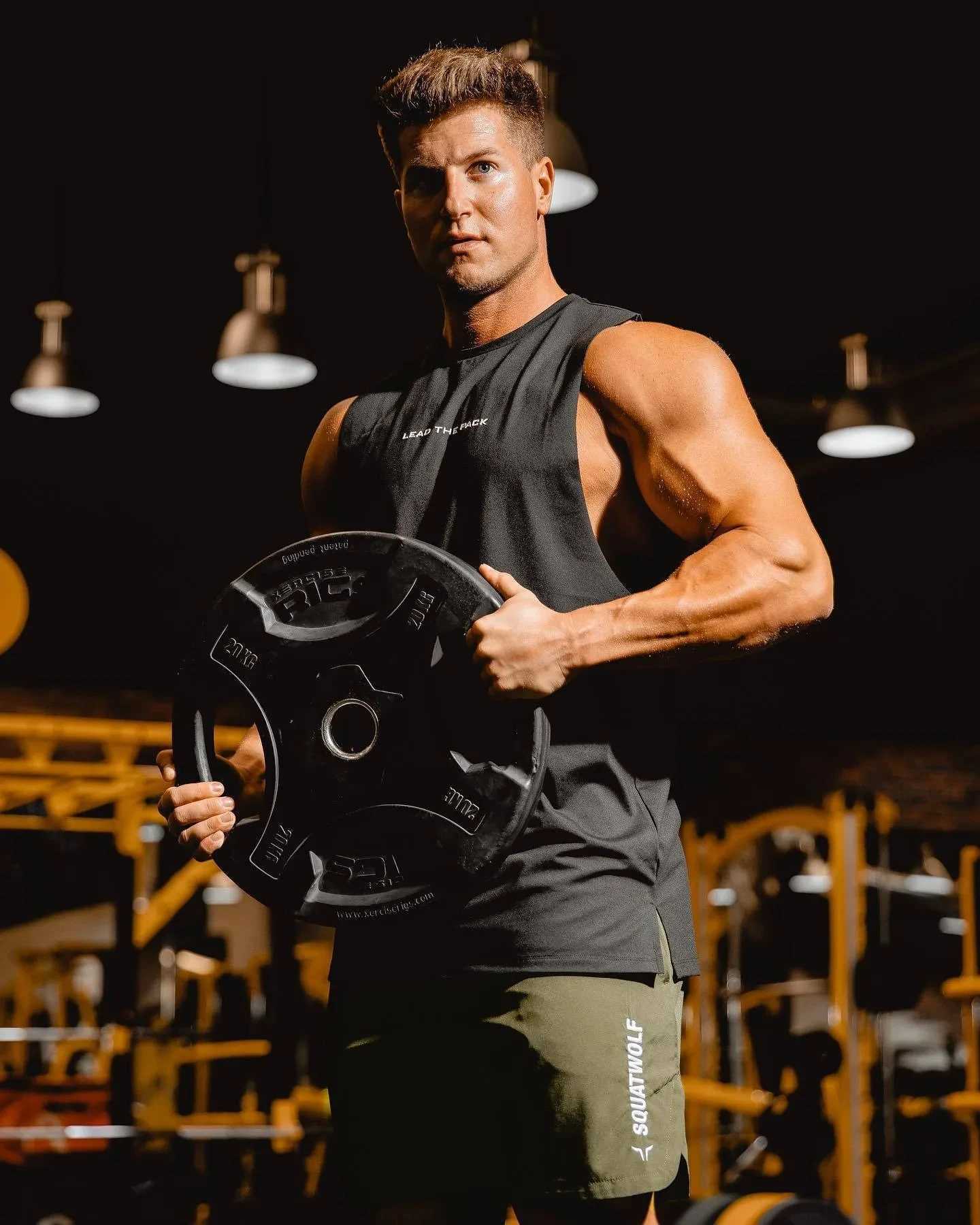 New mens quick drying loose sports vest summer sleeveless T-shirt round neck sleeveless sweatshirt X250324