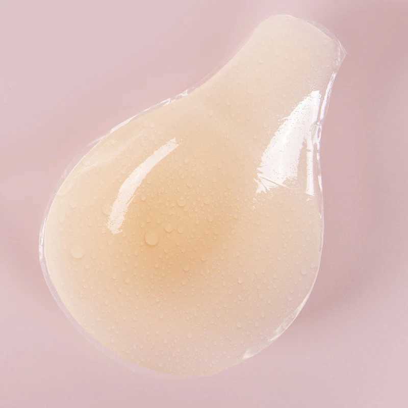 Sexy self-adhesive silicone womens bra cover bra pad breast lifting sticker strapless breast petal nude braXJ250324