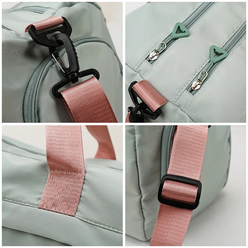 Personalized Gym Bag Wet And Dry Travel Bag Sports Training Bag Custom Female Yoga Bag Luggage Bag Weekend Bag Print Name 250314