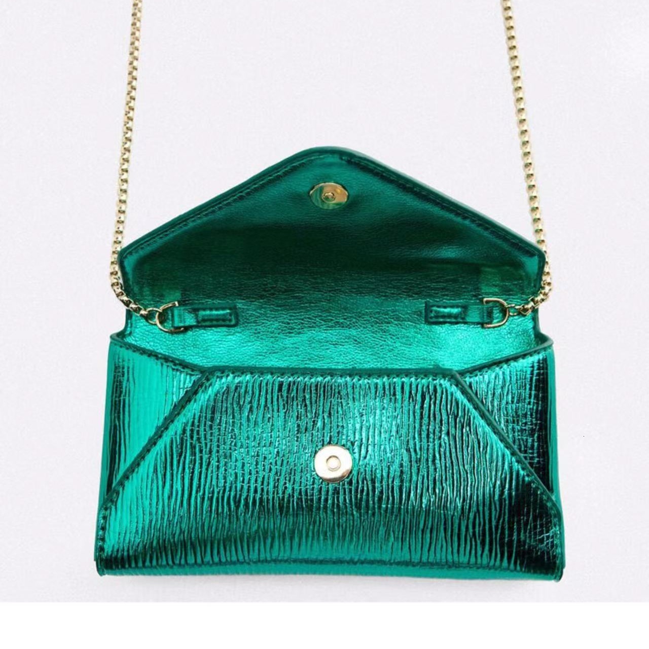 Family Envelope Women S Summer New Product Bright Chain Mini Party One Shoulder Diagonal Straddle Phone Bag