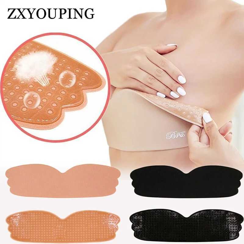 Reusable invisible push up strapless bra silicone self-adhesive bra reusable strapless braXJ250324