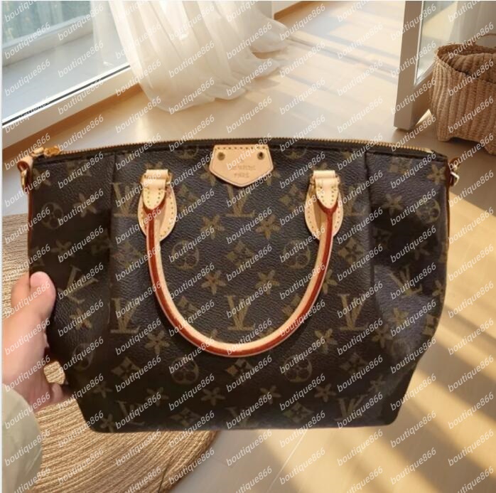 Designer Bags Women Shoulder Bag Hobos Purse Brown Old Flower Tote Bag Letter Genuine Leather Bags Crossbody Handbags Lady Purse Luxurys Female backpack Louise Bag