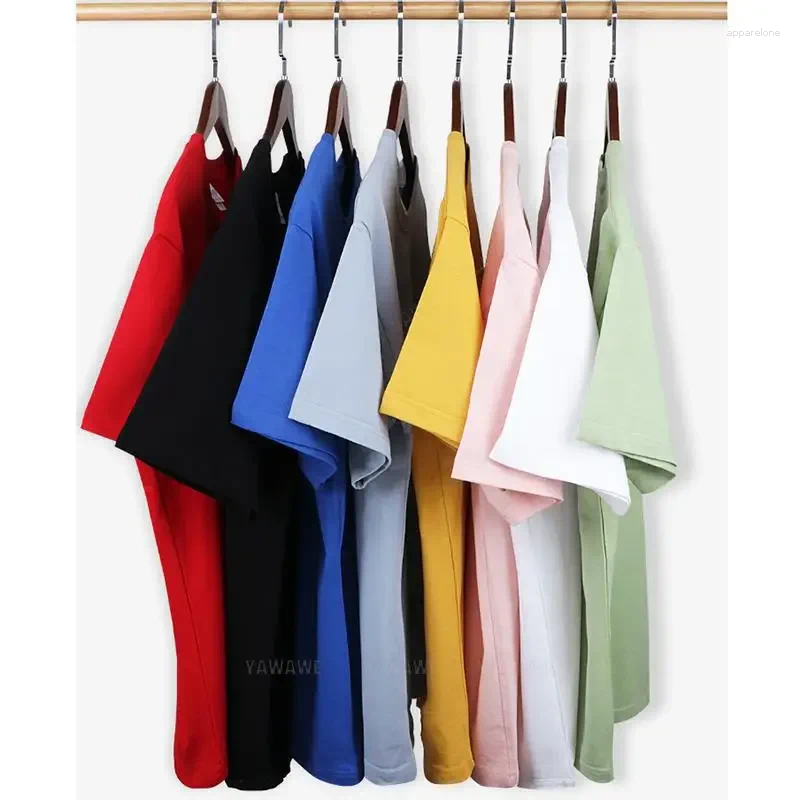 Mens Polos T-shirt Cotton Tops Baseball League Korean Fashion Sweat Shirts Clothes Mens Tall T