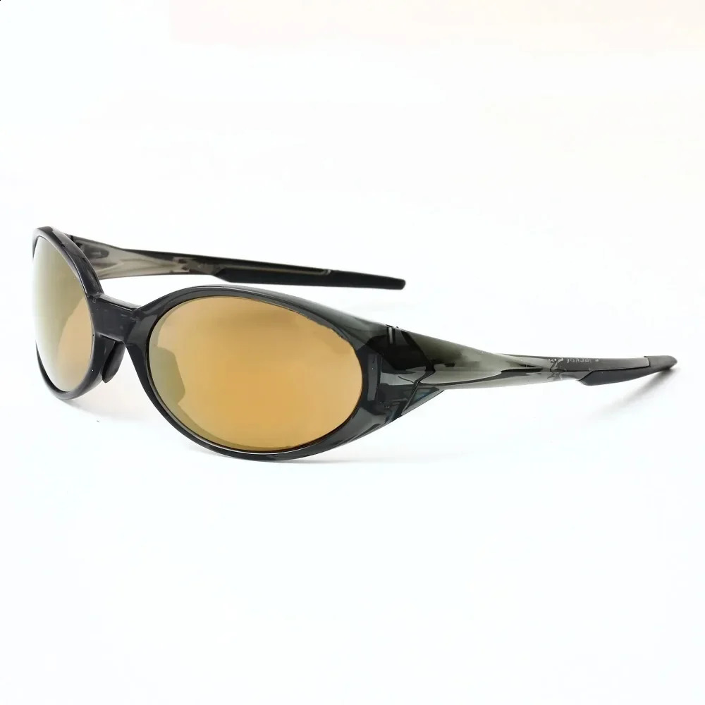 Oval Outdoor Sports Pilot Sunglasses Fashion Y2K Mens Driving Sports Sunglasses Beach Bike UV Protective Glasses 250324