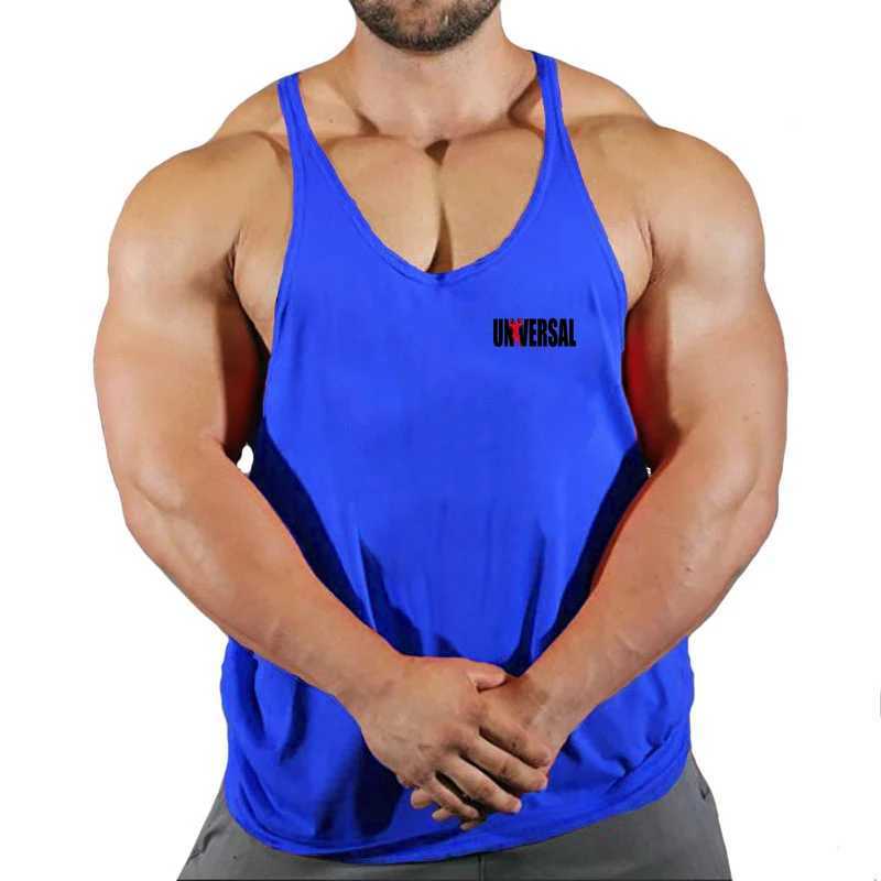 Mens universal sleeveless T-shirt comfortable and loose gym temperature Versatile casual bodybuilding sports vest X250324