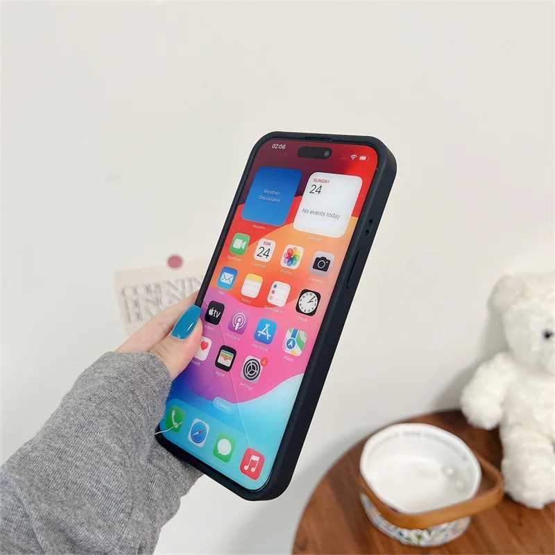 Wildflower 3D Mushro ry Wild Girl Phone Case for iPhone 15 14 13 12 16 Pro Max Plus ins WF Metal Cartoon Cover Funda Z250324
