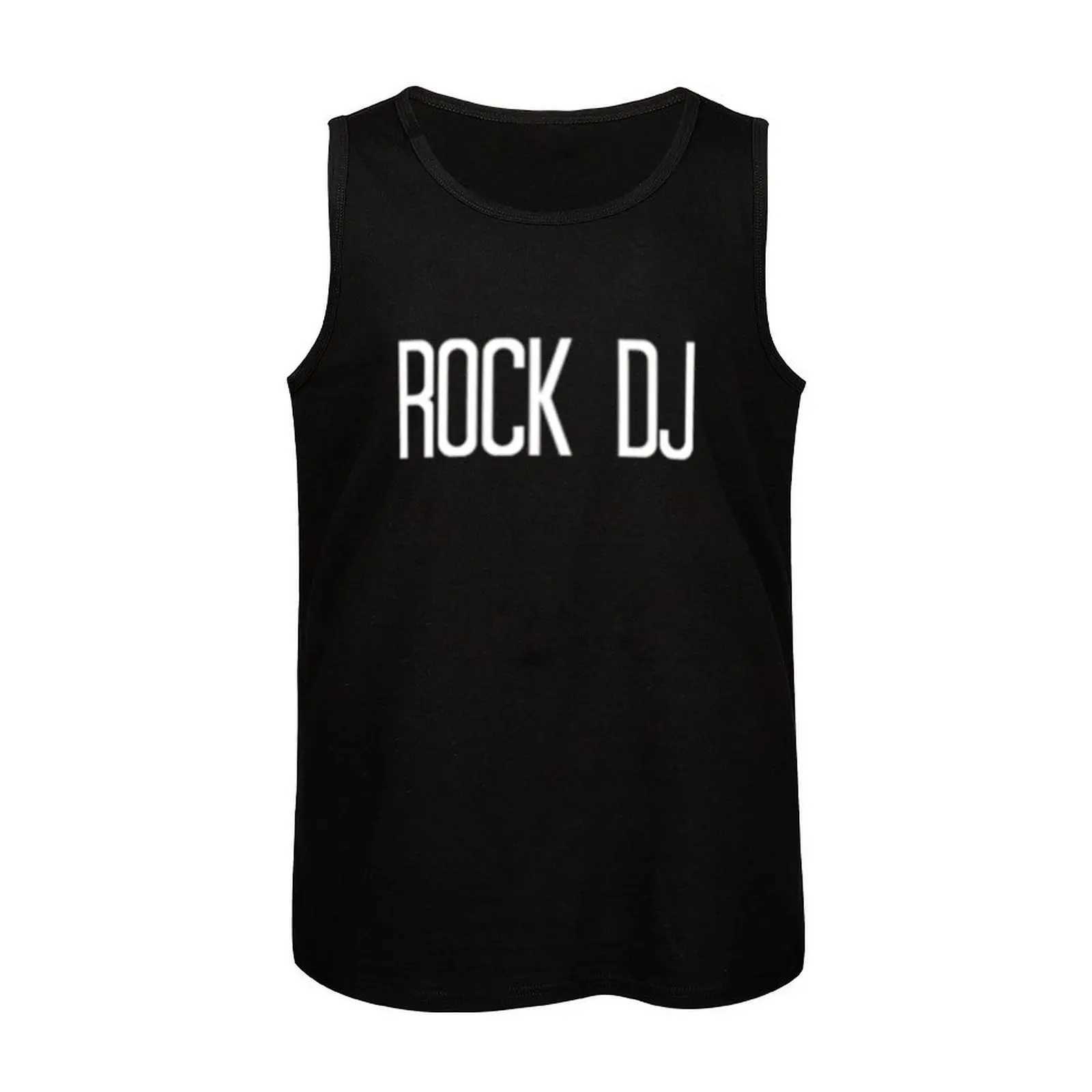 Rock DJ Tank Mens Sports Shirt Mens Sleepless Fitness Shirt Mens Fitness Clothing Mens T-shirt X250324