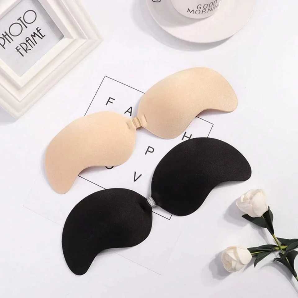 FINETOO 1 invisible womens underwear Nubra breast patch Tow color hypoallergenic mango cup bra silicone non shedding thinXJ250324