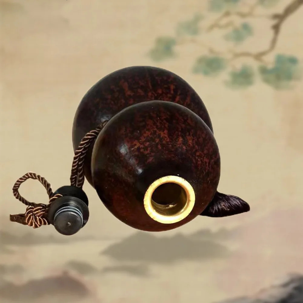 Chinese retro inspiration Gourd water bottle 500ML1000ML durable wine large capacity decoration kettle mens gift 250321z - view 6