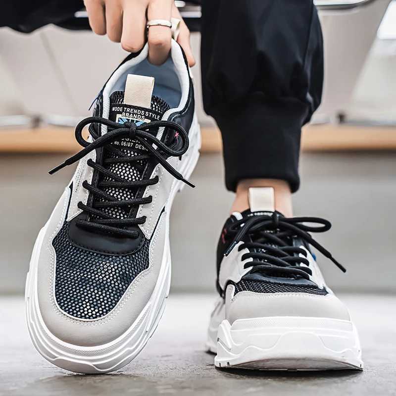 Mens shoes summer breathable soft sole comfortable casual sports running shoes fi clown low top work shoes walking shoesXJ250324