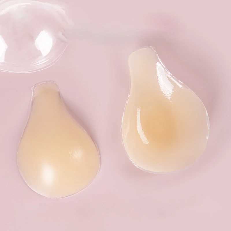 Sexy self-adhesive silicone womens bra cover bra pad breast lifting sticker strapless breast petal nude braXJ250324