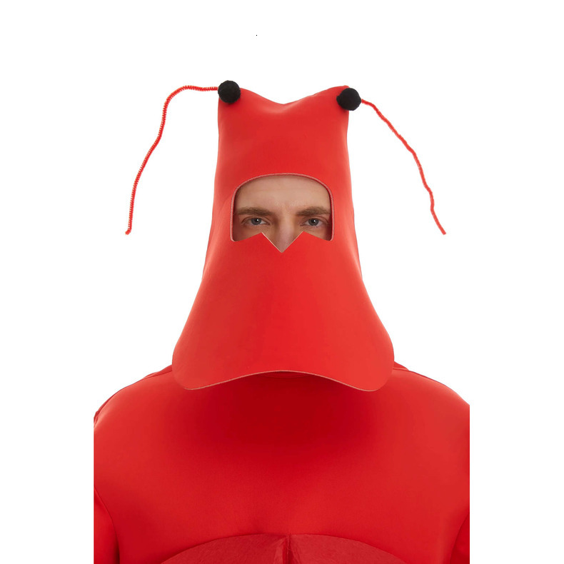 Stylish 3 Piece Costume with Lobster Design - Perfect for Fancy Dress Events quantity