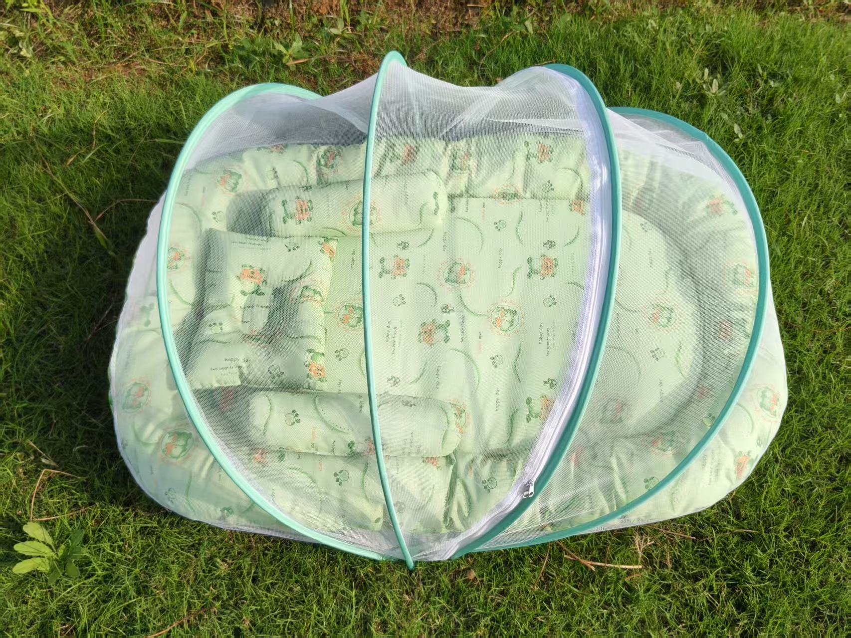 Jiaobao TC cotton five piece set bed in bed