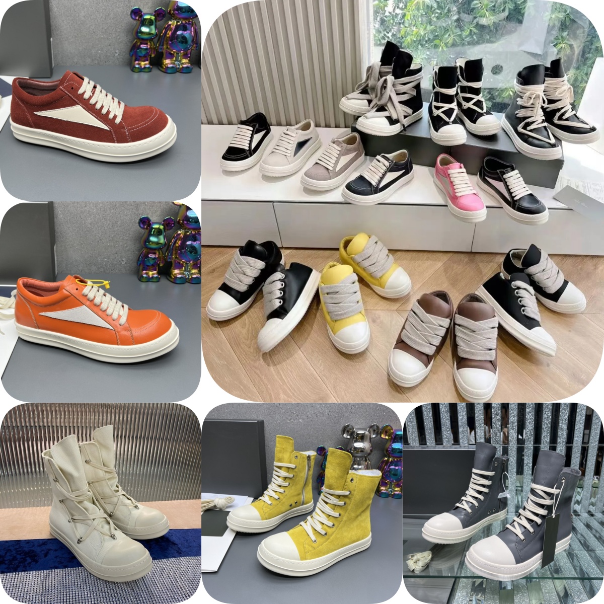 designer shoes leather men women geobasket zip boots low top suede flats boots high top lace up thick sole hip hop black unisex luxury trainers party designer boots