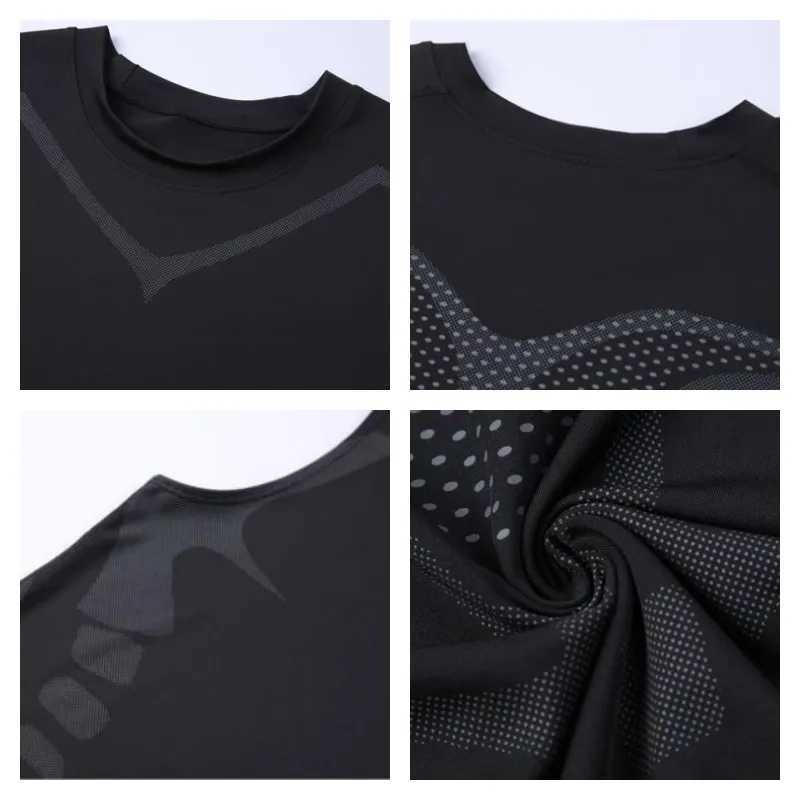 Compression vest mens sports shirt sleeveless quick drying printed sports shirt mens fitness vest X250324
