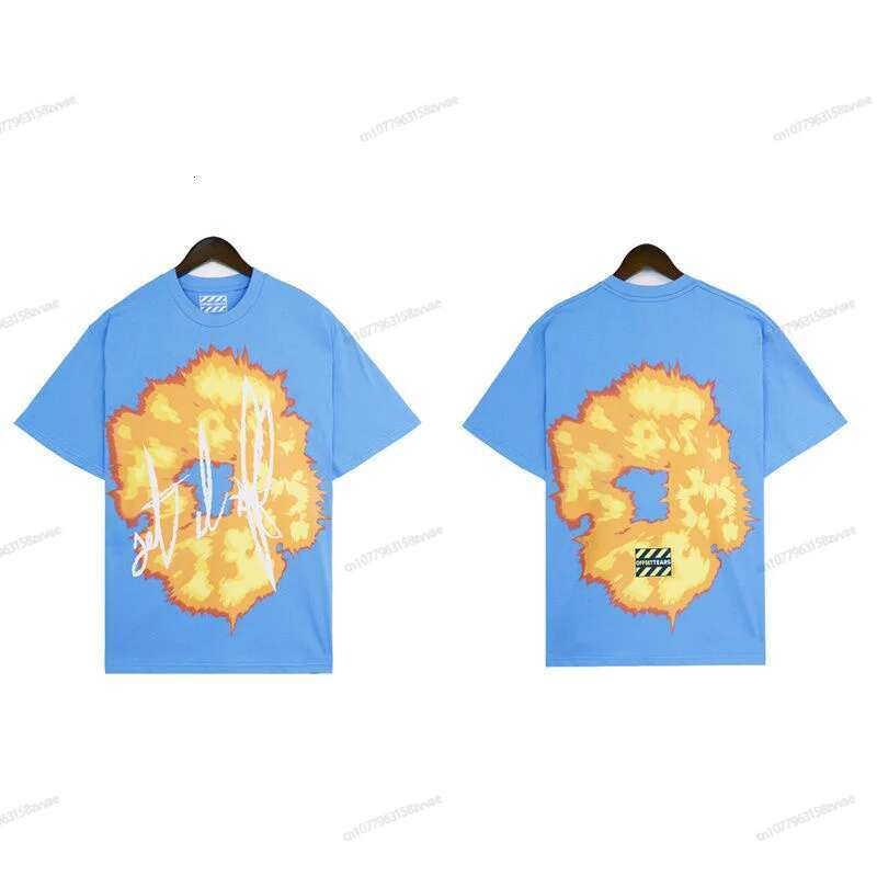 Designer clothes Summer New Fashion Printing Loose Couple Hip-Hop Cotton T-Shirt High-Quality Short-Sleeved