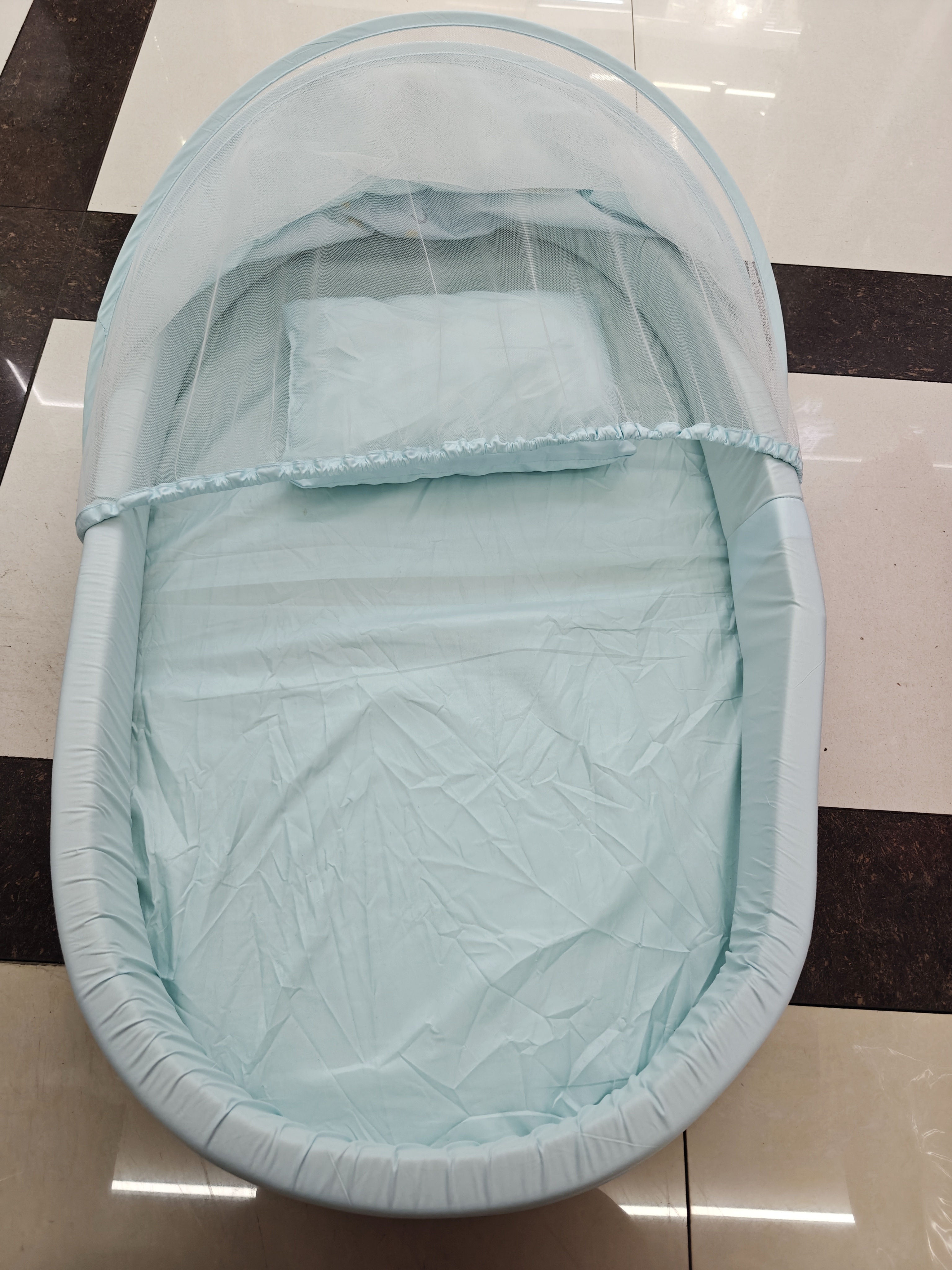 Jiaobao cartoon bed middle bed baby mosquito net