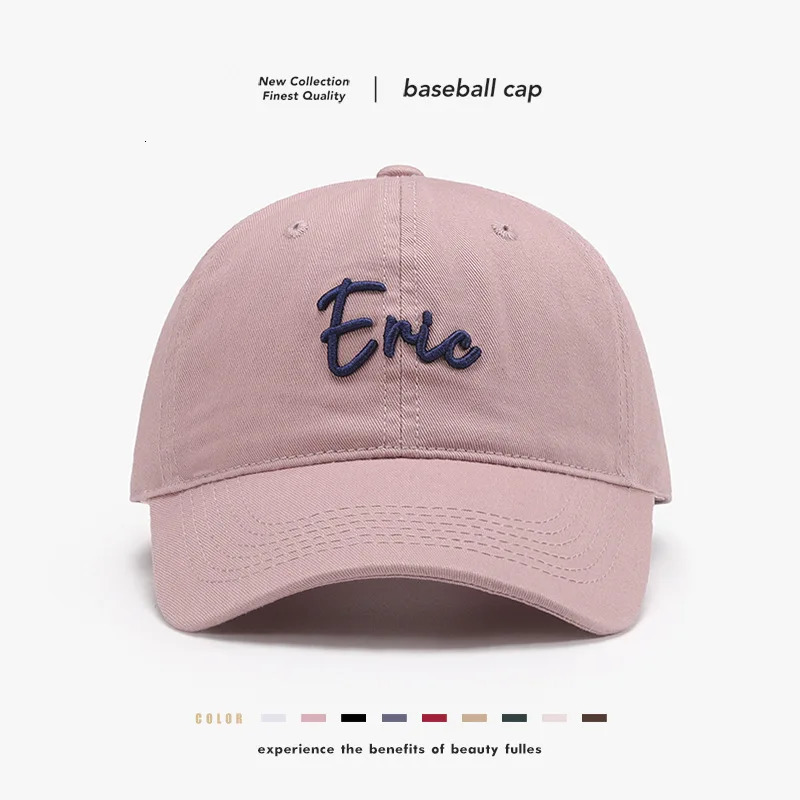 Breathable Windproof Sunshade Outdoor visors Letters Embroidery Men Women Curved brim Peaked Cap Fashion Hip hop Baseball Cap 250320