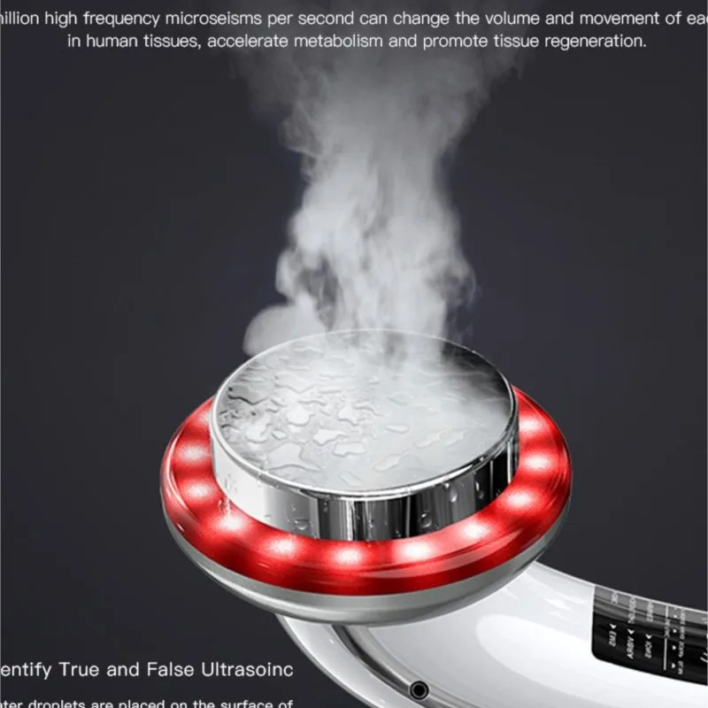 6-in-1 EMS Body Slimmer - LED Skin Care Vibration Massager Rechargeable Portable Fat Burner for Home Gym Beauty 250321