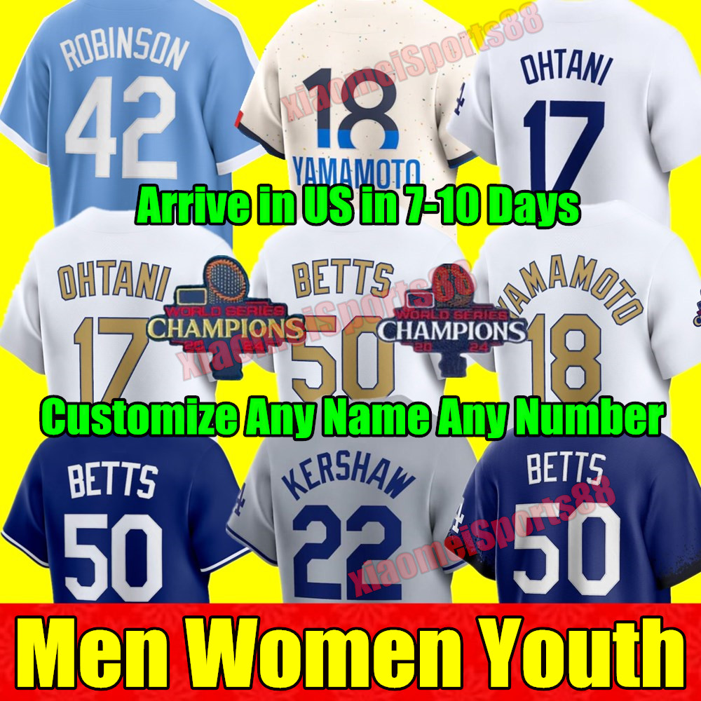 2025 Custom S-4XL Jerseys Ohtani Betts Freddie Freeman Enrique Hernandez CHRIS TARLO MAX MUNCY JAMES Outman Yamamoto Will Smith SNELL R.SASAKI
