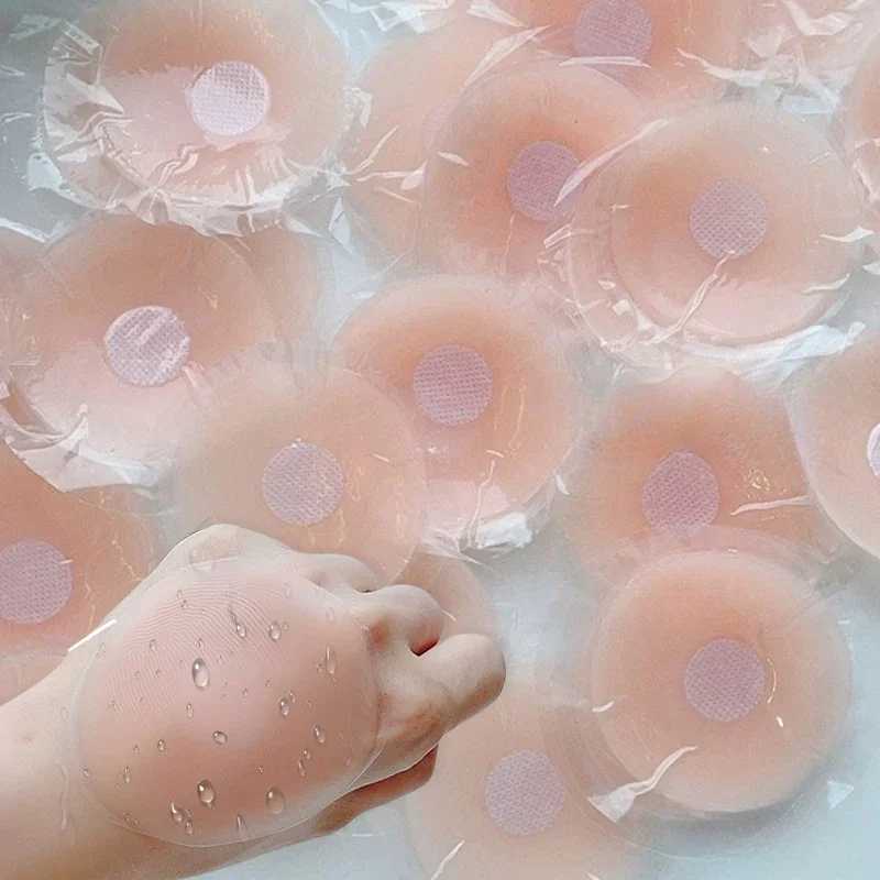 Silicone Nipple Cover Womens Reusable Breast Underwear Bra Stickers Womens Invisible Petal Lifting Adhesive Pad Chest StickersXJ250324