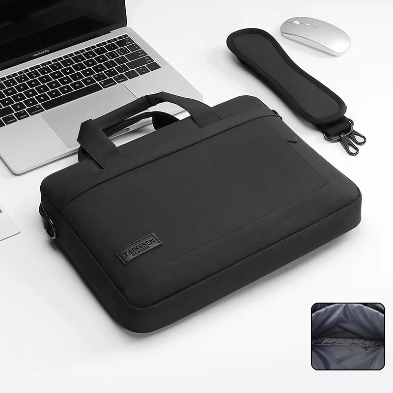 Business Laptop Bag Sleeve Case Shoulder Carrying Case For Air pro 13 14 15.6 17 inch ASUS Dell handbag 250314