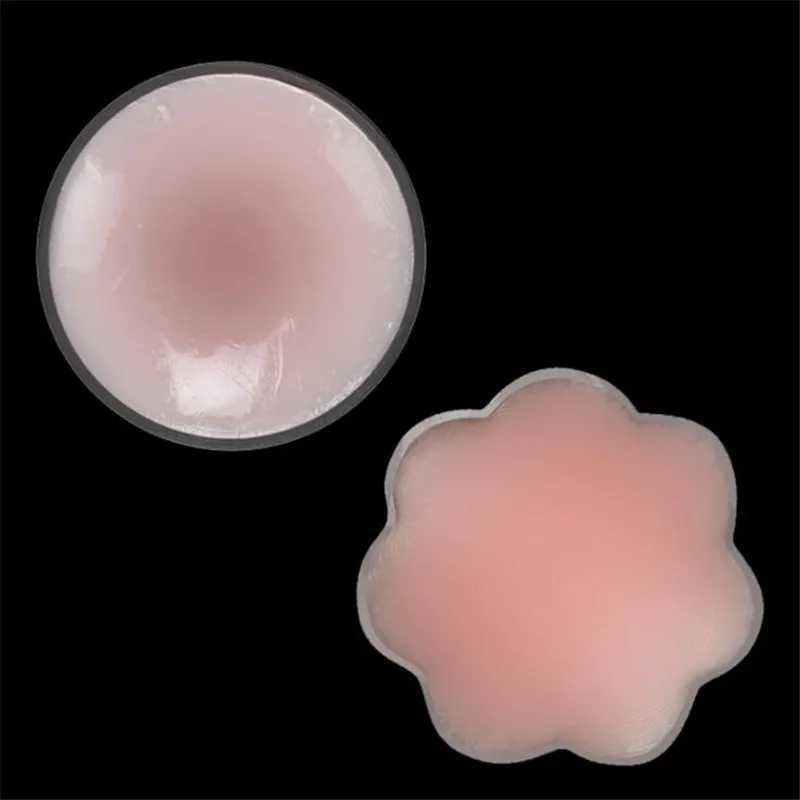 1 pair of silicone Nipple cover lifting bra sticker adhesive invisible bra breast patch female reusable breast patchXJ250324