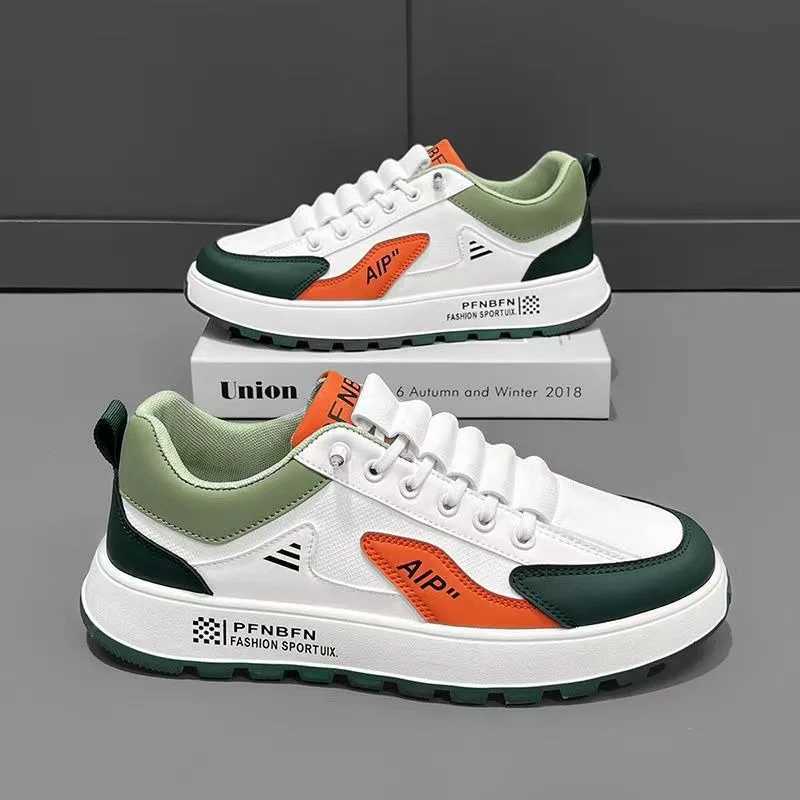 Thick sports shoes mens designer sports shoes Fi casual ultra-fine fiber leather fabric breathable height increase flat shoesXJ250324