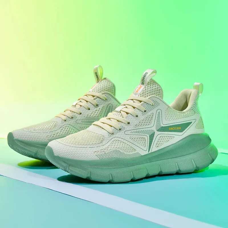 2025 mens sports running shoes casual marathon breathable lightweight womens comfortable sports Nskid walking sports shoesXJ250324