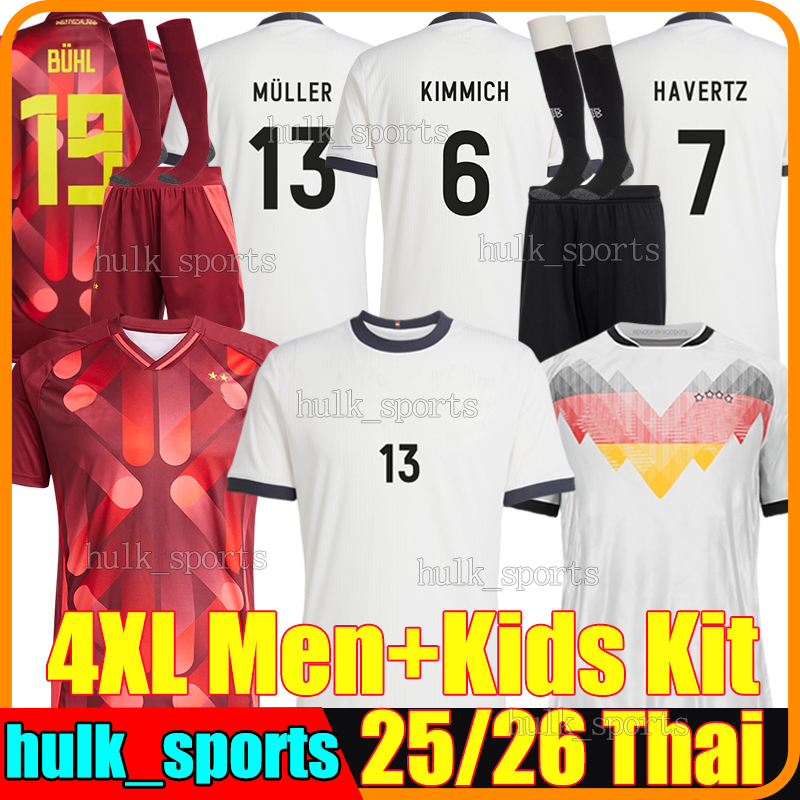 2025 gErMaNyS 125th Soccer Jerseys 25/26 KIMMICH MULLER FULLKRUG HAVERTZ SANE WIRTZ MUSIALA MITTELSTADT LOHMANN BEIER women men kids kit socks set football shirt