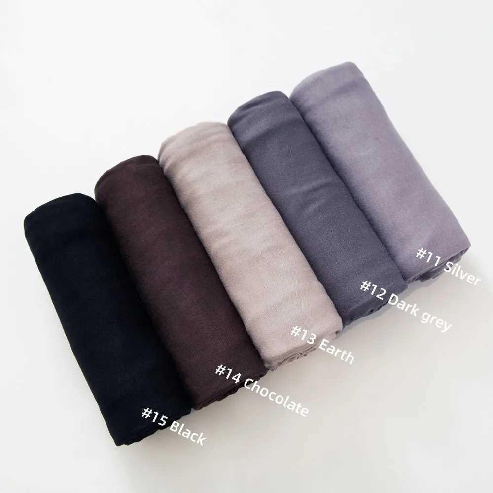 Home>Products>High Quality Jersey Headbands>Solid Muslim Long Scarves>Turban Shawl Elastic Cotton Arabic Scarf Packaging Saudi Headband X2