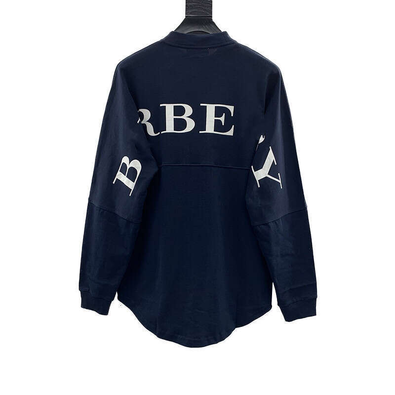 South Oil Sharp Goods Original Label BU Home Classic Back Big Letter Bat Sleeve Round Neck Pullover Loose Hoodie For Men And Women