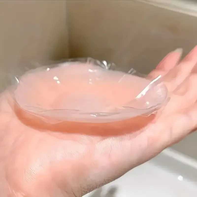 Silicone Nipple Cover Womens Reusable Breast Underwear Bra Stickers Womens Invisible Petal Lifting Adhesive Pad Chest StickersXJ250324