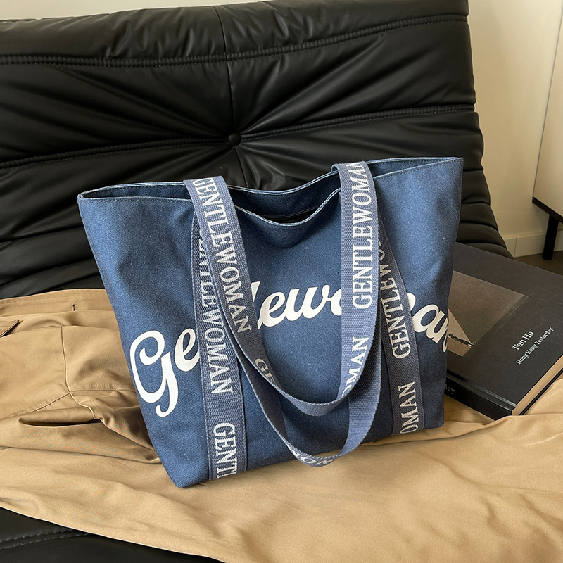 2025S Fashion Designer Gentle Woman Large Capacity Commuter Mommy Tote New Letter Strap Handheld Shoulder Bag