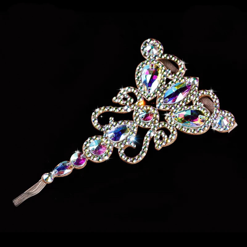 Belly Dance Hand Accessories Or Foot Accessories Female Adult High-end Diamond-Studded Bracelet/Anklet Performance Accessories 250318