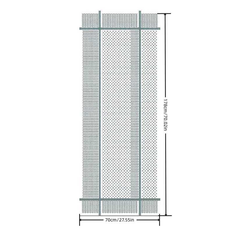 The latest Muslim Kafiya headscarf chiffon printed shawl Echape Kafiya fashionable womens soft packaging Geetic style Arabic scarf X250324