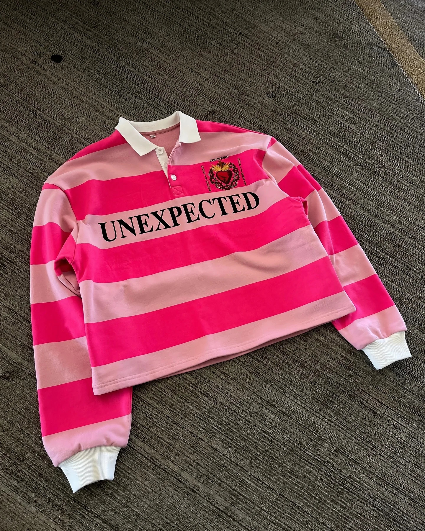 Hip Hop Stripe Pretty Girls Shirt America Harajuku Fashion Letter Print Polo Shirts Y2k Retro Mens Long Sleeve Tshirt 250324