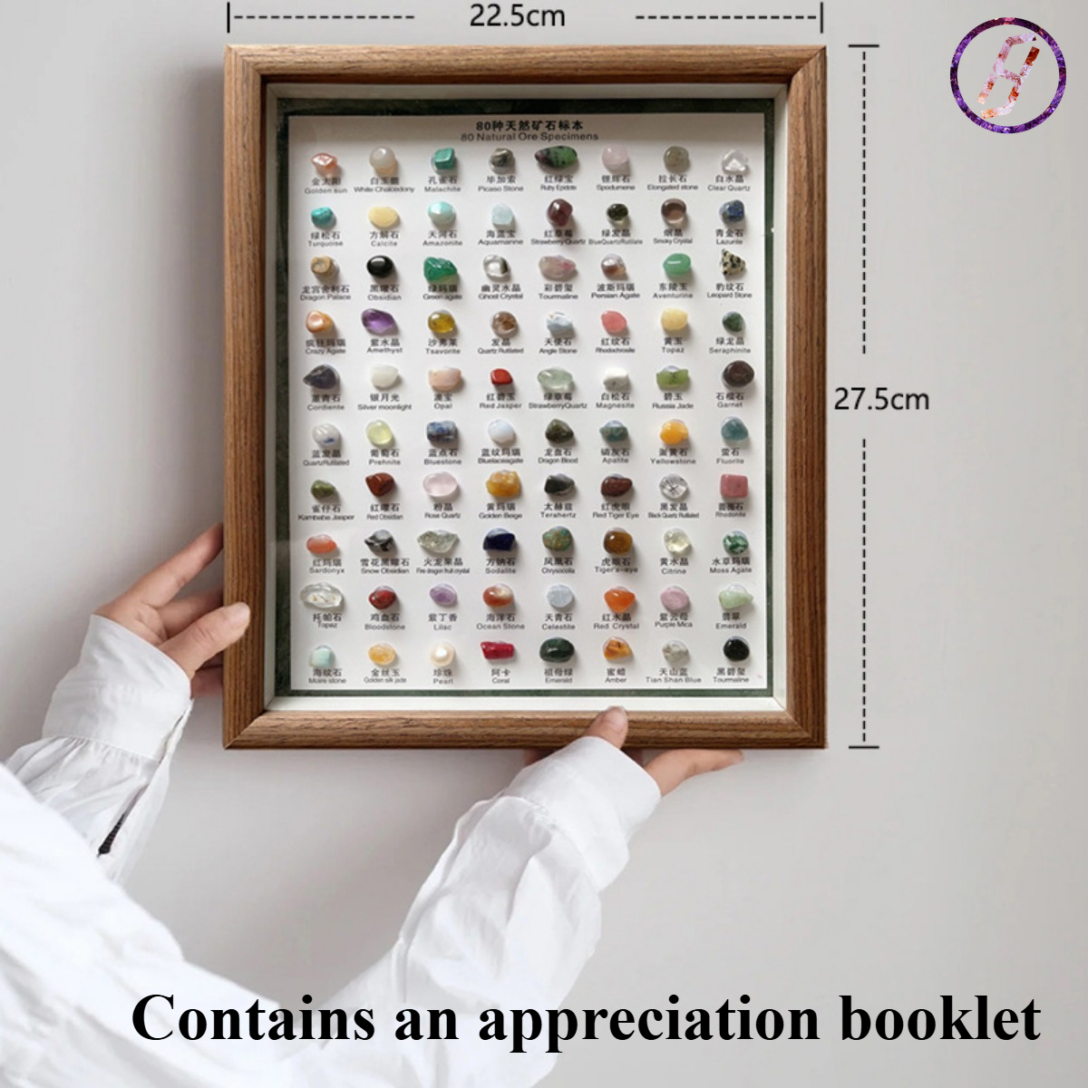 80/100 Mini Crystal Mixed Gemstones Energy-Calibrated Crystal Wholesaler I Ching-Programmed Gemstone Atelier