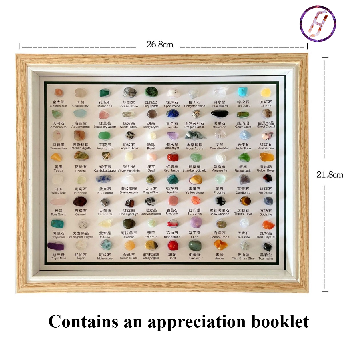 80/100 Mini Crystal Mixed Gemstones Energy-Calibrated Crystal Wholesaler I Ching-Programmed Gemstone Atelier