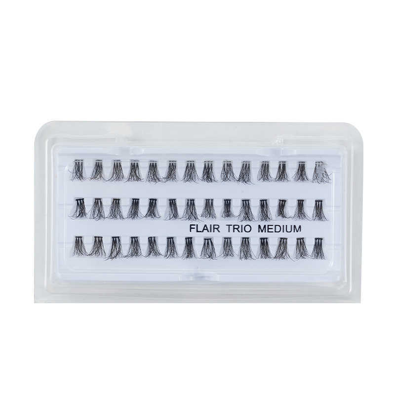 Chicken Claw Hair Segmented False Eyelash Large Dense Curl Fluffy Eyelash Asian New Thick Eyelash W250324