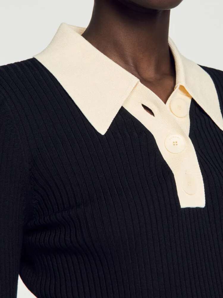 Temperament Solid Color Spring/Summer New Women's Wear Simple Versatile Compon Slimming Thin Knitted Dress