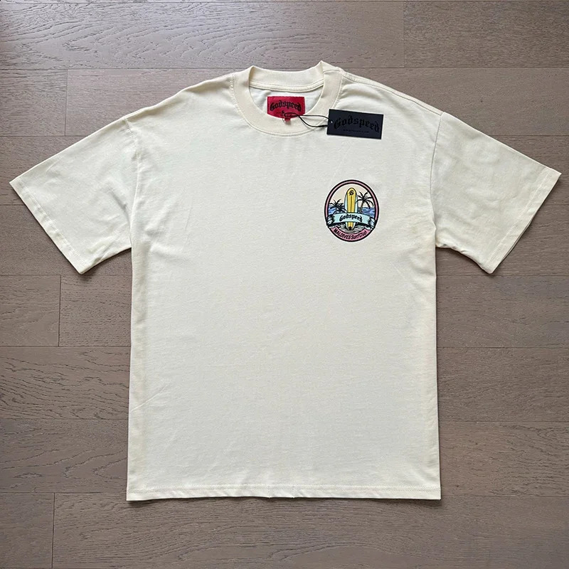 ss Godspeed Tshirts Breathable Direct Print Short Sleeve High Quality Mens Oversized Tops GOD SPEED Tshirt 250324