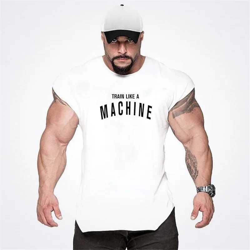 New mens sleep free shirt summer mens vest top gym clothing underwear casual fitness vest T-shirt X250324