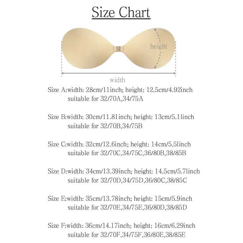 Sexy invisible push up womens self-adhesive silicone front buckle adhesive bra strapless underwearXJ250324