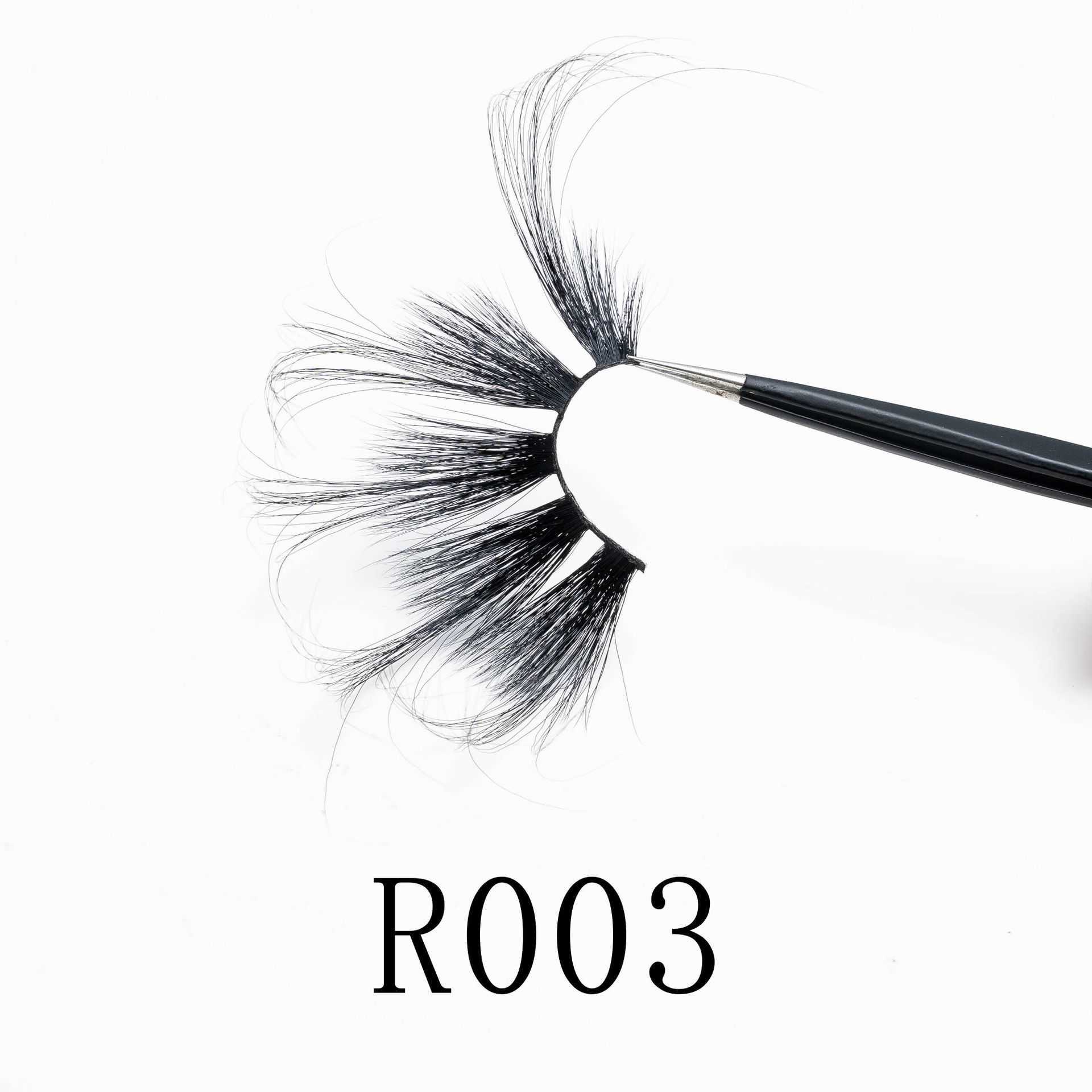 Extended 50-70mm False Eyelash Stage Curling Thick Exaggerated Soft Whole Eyelash W250324