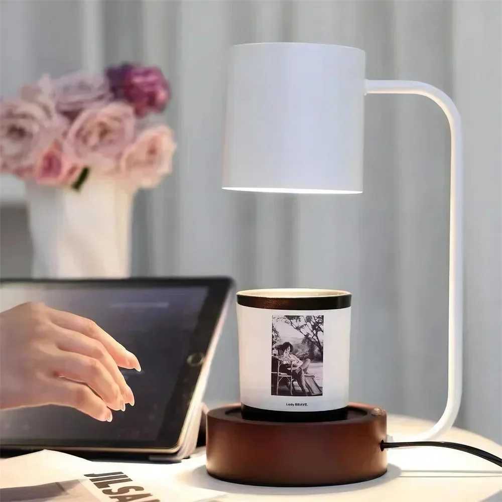 Dimmable Candle Warmer Wax Burner Retro Indoor Lighting Lights Wax Melt Burner Table Lamp Candle Melting Tools Home DecorC250324