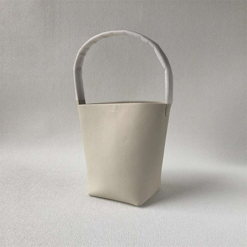 TR Ladies' Lychee Leather Simple And Versatile PARK TOTE Single Shoulder Handbag Bucket Tote Bag