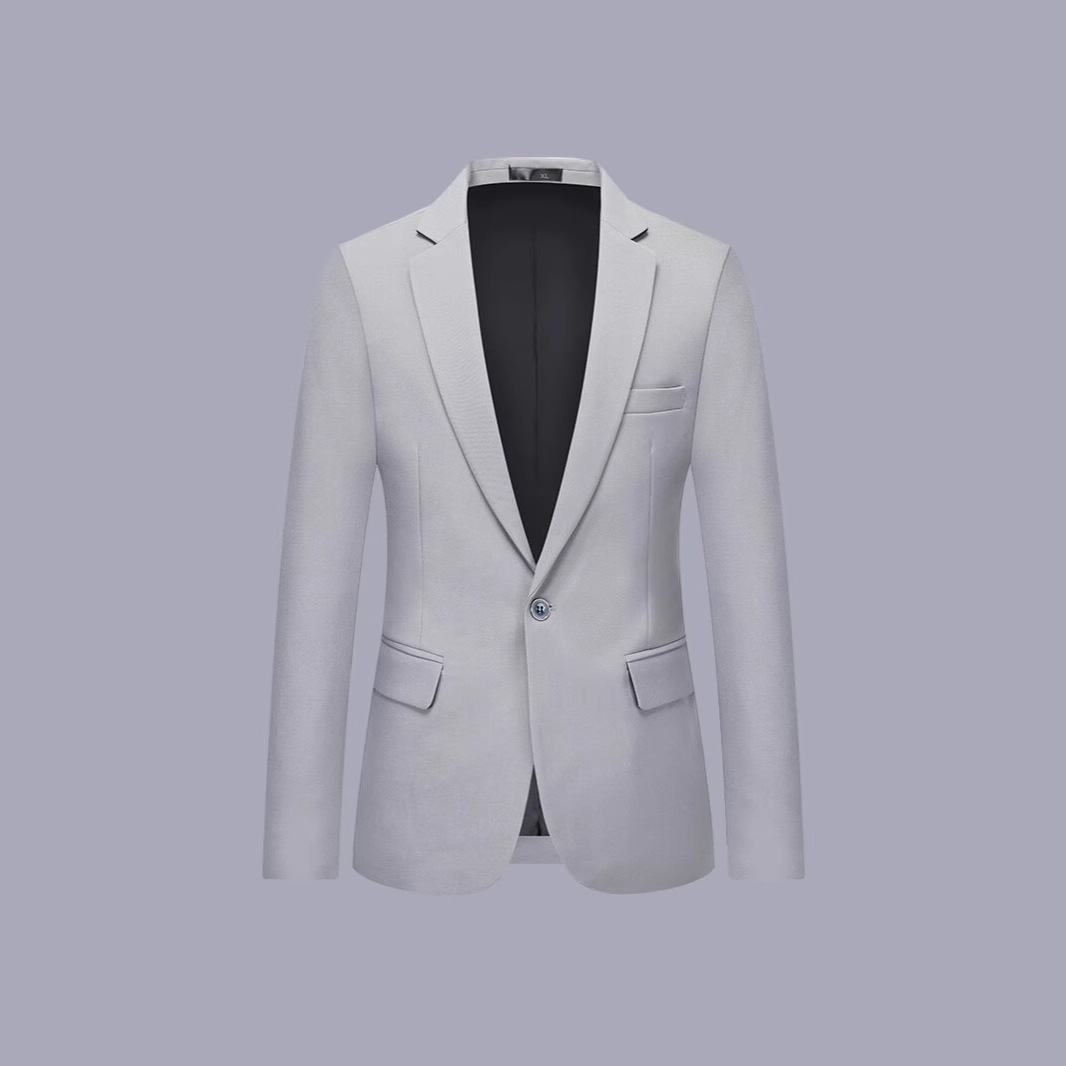 k1035 Autumn new men's suits, fashionable solid color small suits, men's jackets