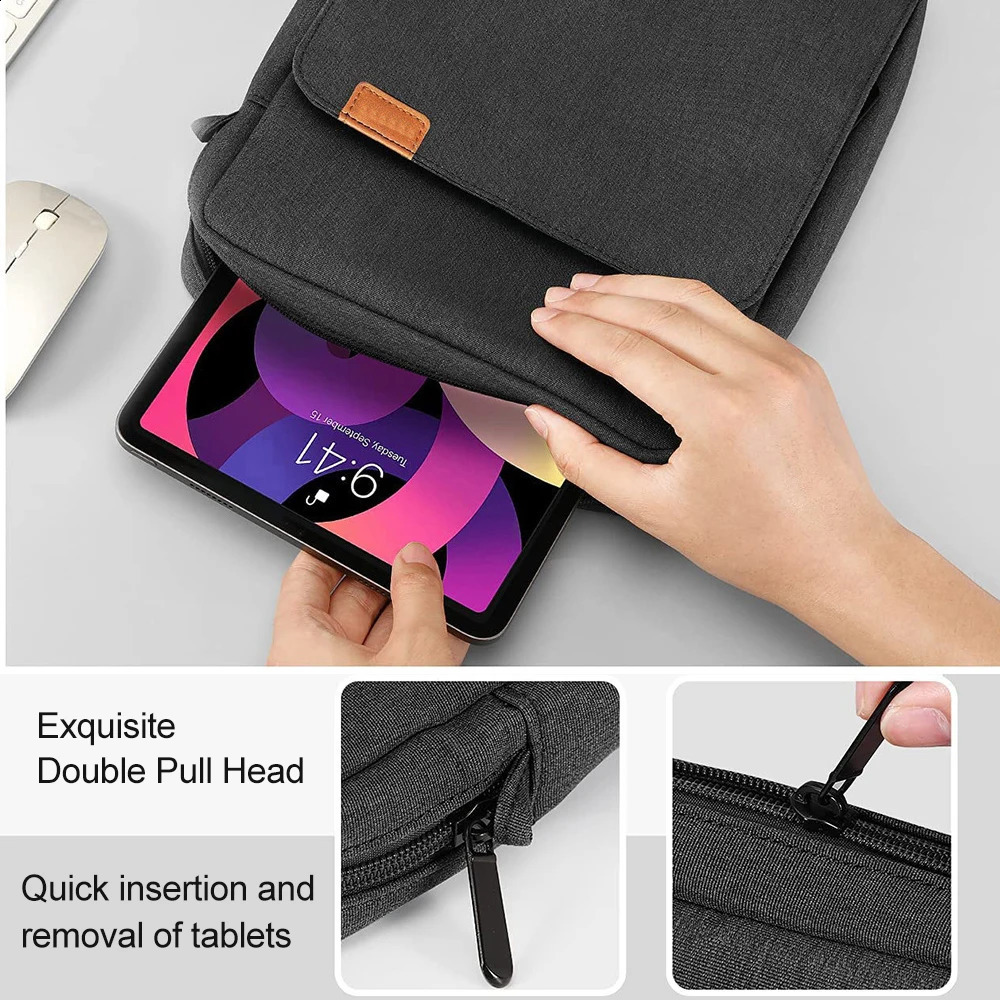 Shoulder Bag for Air M1 Case M2 13 inch Laptop Bag for iPad Air 5 Pro 12.9 11 10th Gen S9 8 7 Plus women / men 250314